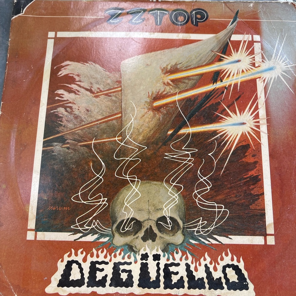 ZZ Top Deguello Vinyl Record
